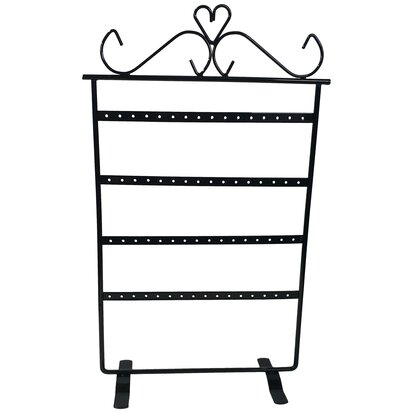 Ilènne Earring rack - Black 32 pairs 21x9x37cm - Metal